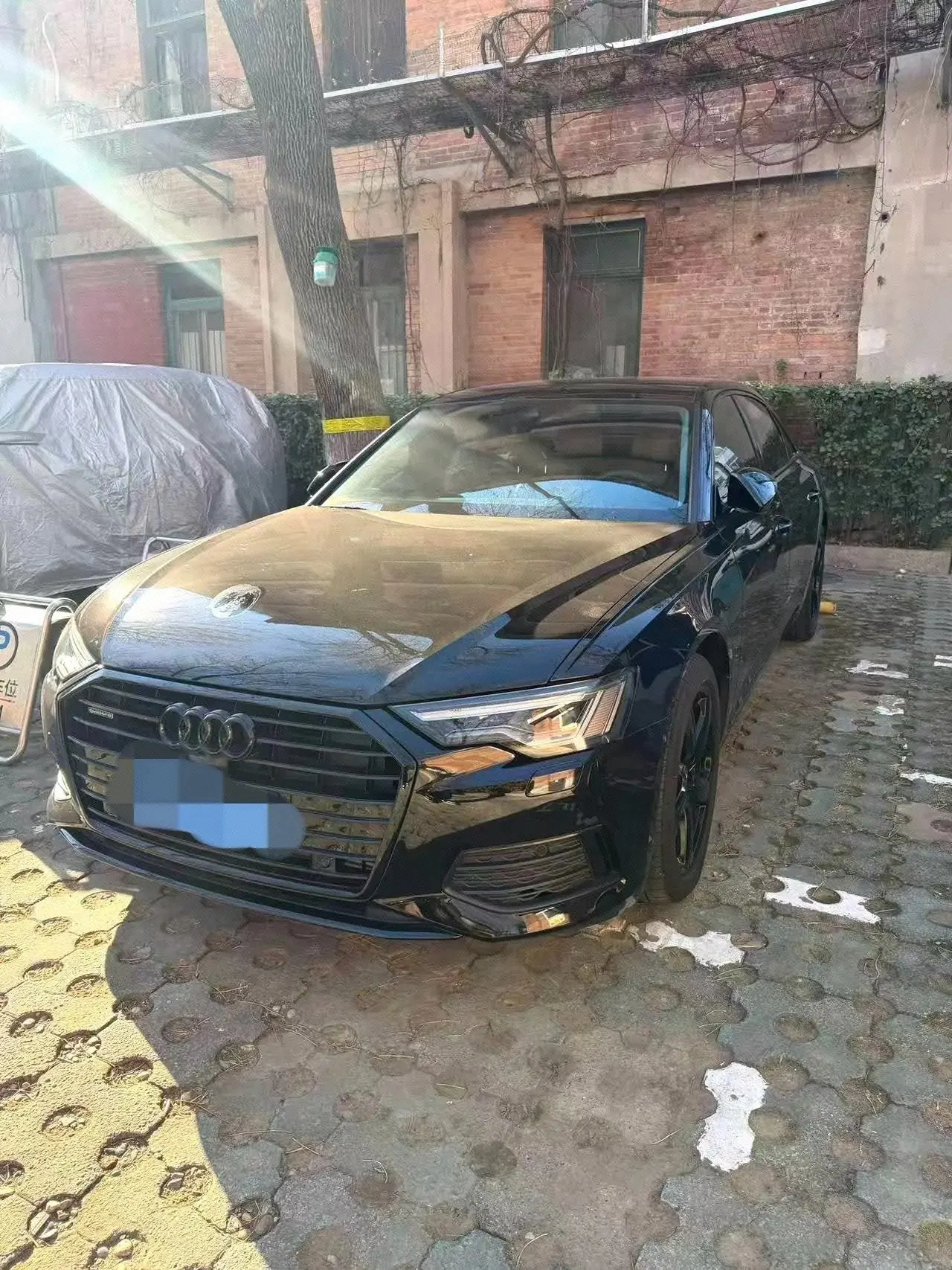 Open image lightbox: Audi 2021 A6L 48V 3.0TFSI 55TFSI Quattro enjoy elegant automatic gear