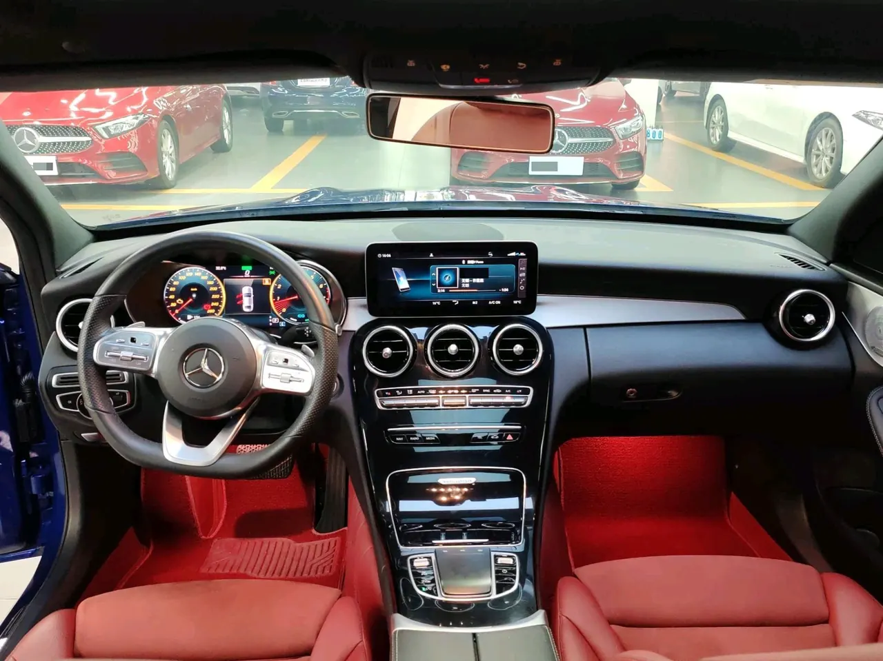 Mercedes Benz Class C 2021 C 260 48V 1.5T Star Yao Zhen Tibetan Edition Automatic Gear 11