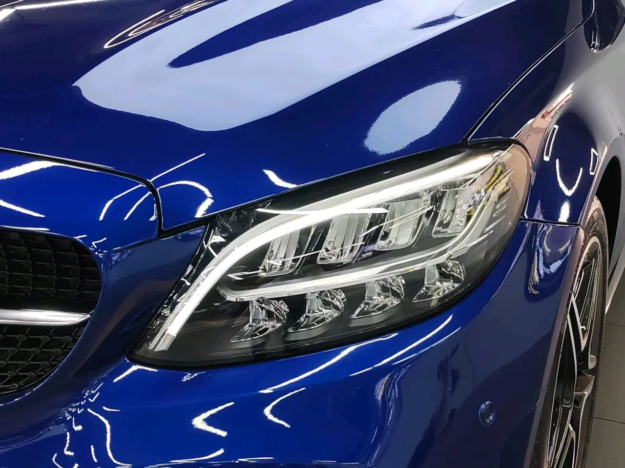 Mercedes Benz Class C 2021 C 260 48V 1.5T Star Yao Zhen Tibetan Edition Automatic Gear 17
