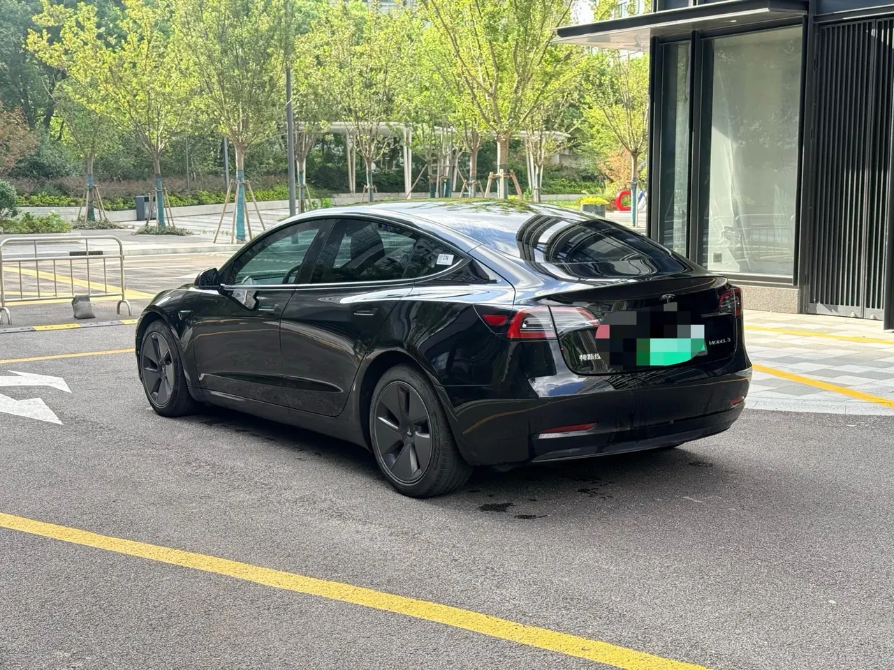 Tesla 2022 Model 3 rear-wheel drive version of automatic transmission 7