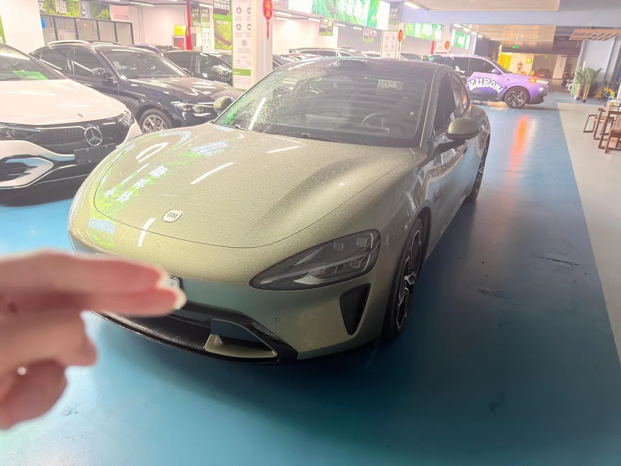 打开图片灯箱:MI 2024 SU 7 800km 4-wheel drive ultra-long endurance high-end smart driving Max version automatic gear