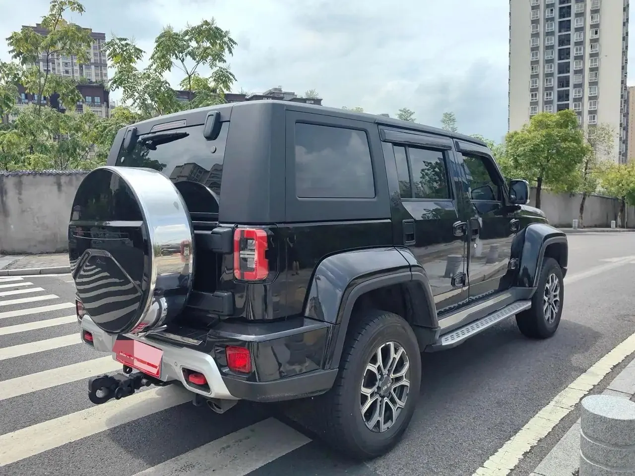 Beijing 2021 BJ40 2.0T Four-wheel Drive Ring Tower Champion Edition Automatic Gear 4