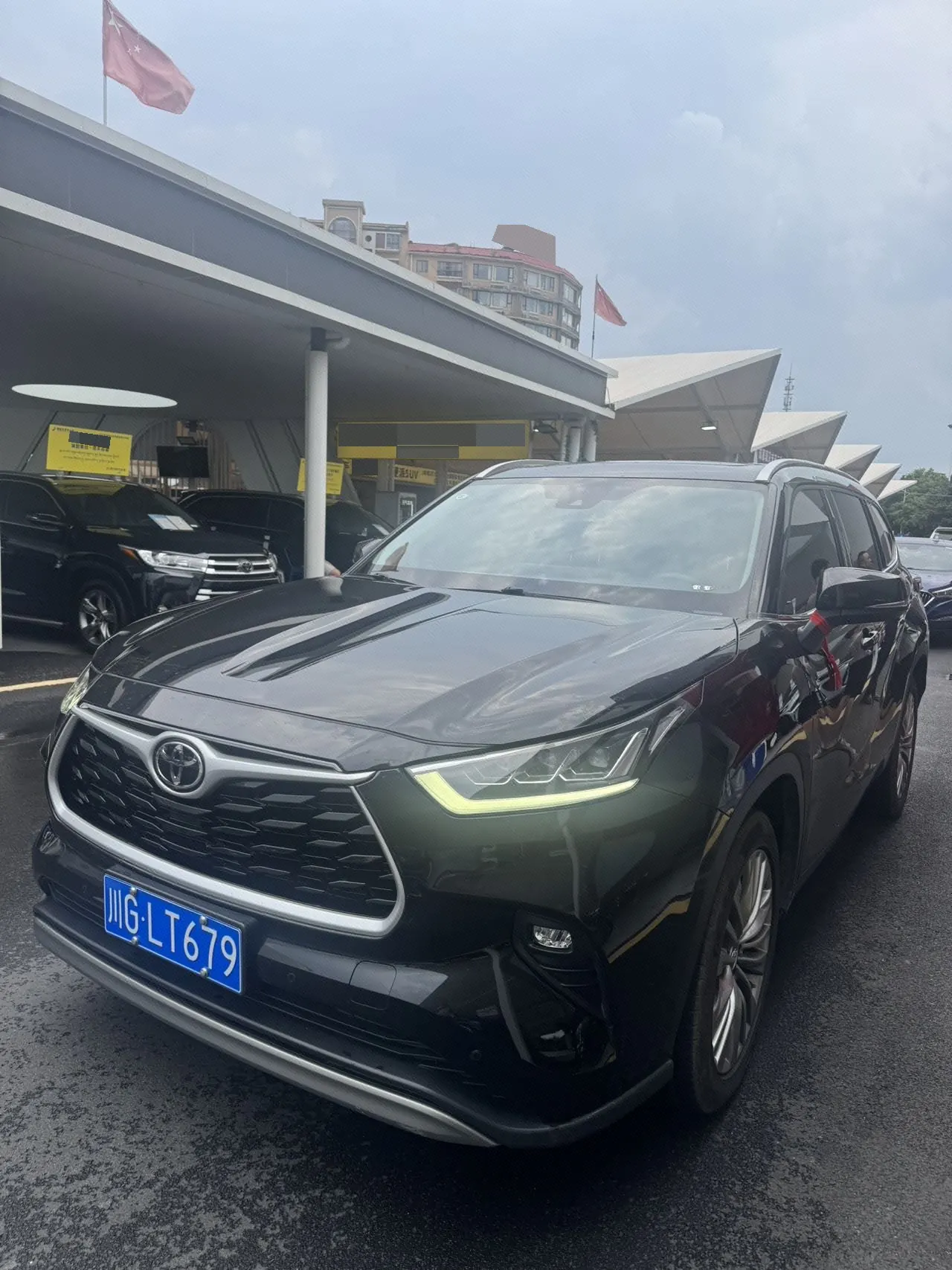 Open image lightbox: Toyota 2022 Highlander 2.0T 380T 4-wheel drive premium version 7-seat automatic gear
