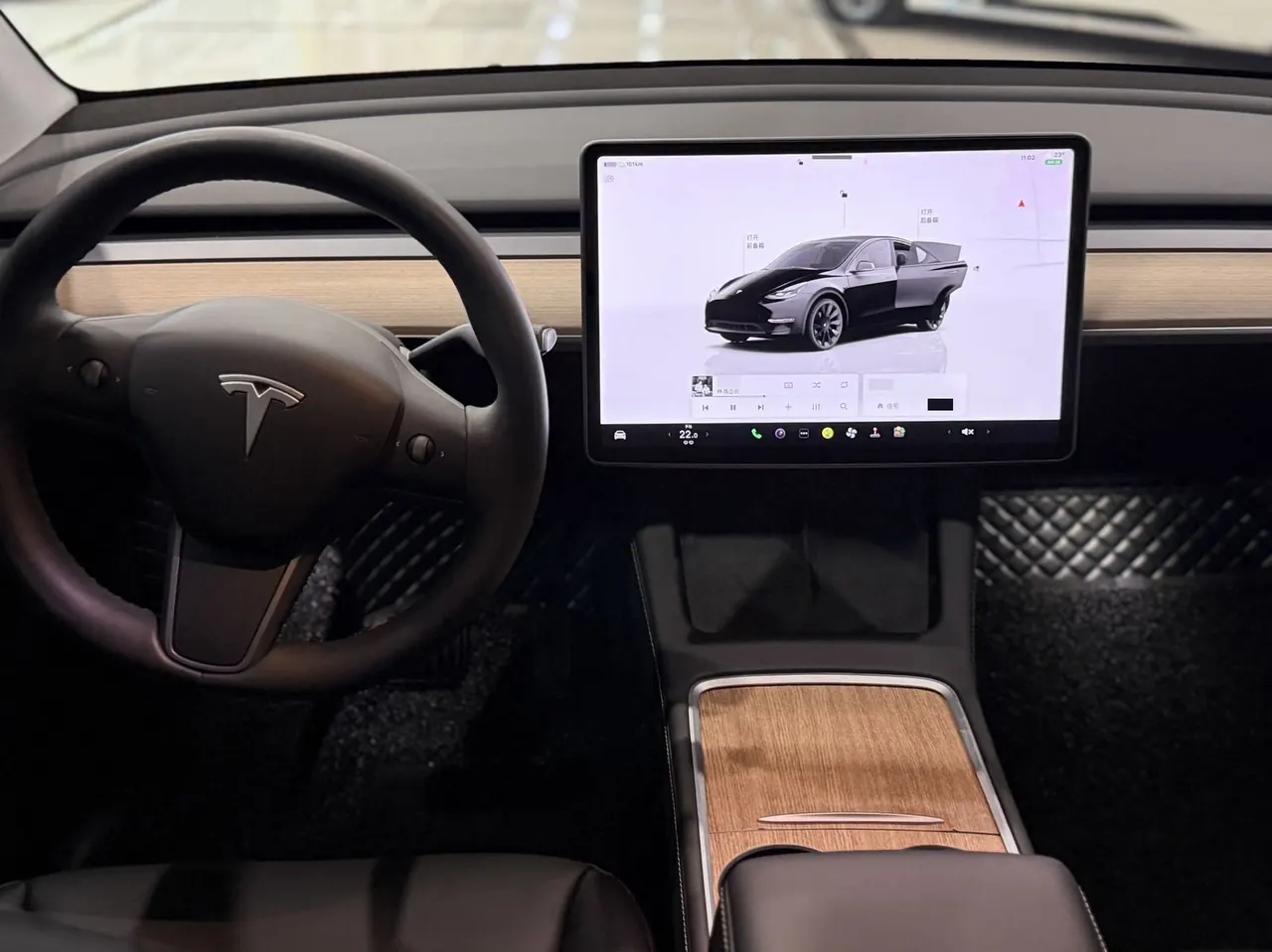 Tesla 2022 Model Y rear-wheel drive version (facelift) automatic gear 9