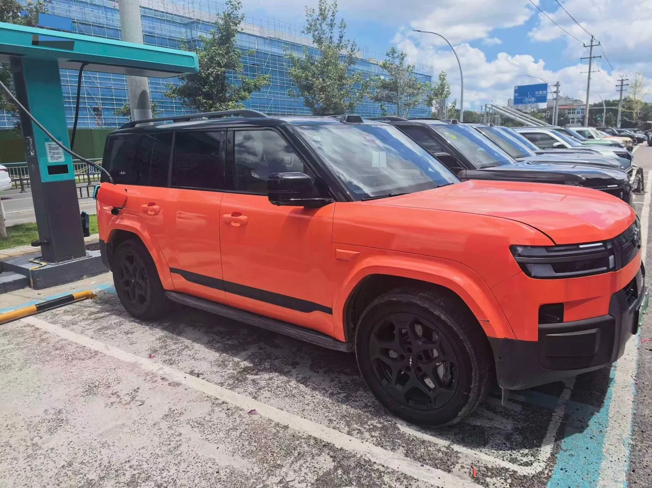 FangChengBao 2025 titanium 7 1.5T stepless 190KM four-wheel drive Ultra version of automatic gear 4