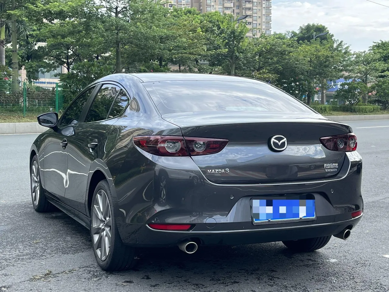 Mazda 3 Oncorsela 2022 Mazda 3 Oncorsela-sedan 2.0 quality obsidian version automatic transmission 6