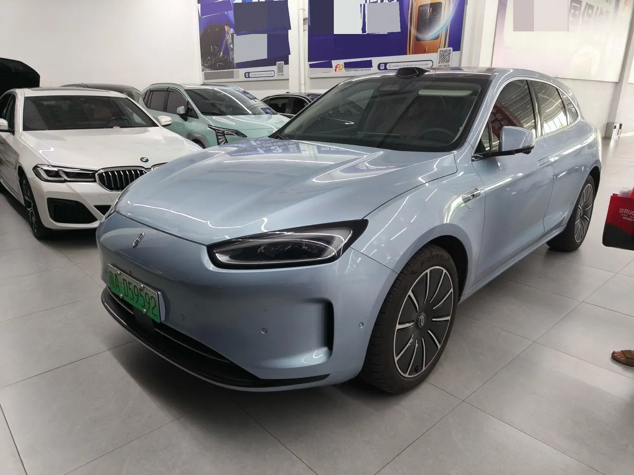 Open image lightbox: AITO 2023 AITO M5 EV pure electric rear drive smart driving version automatic gear