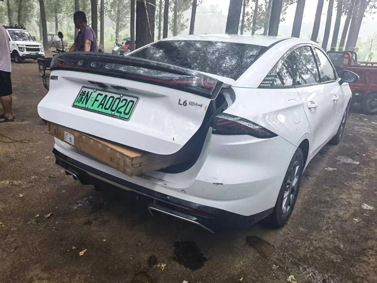 Geely Galaxy 2025 L6 EM-i 1.5 60km sailing version of automatic gear 4