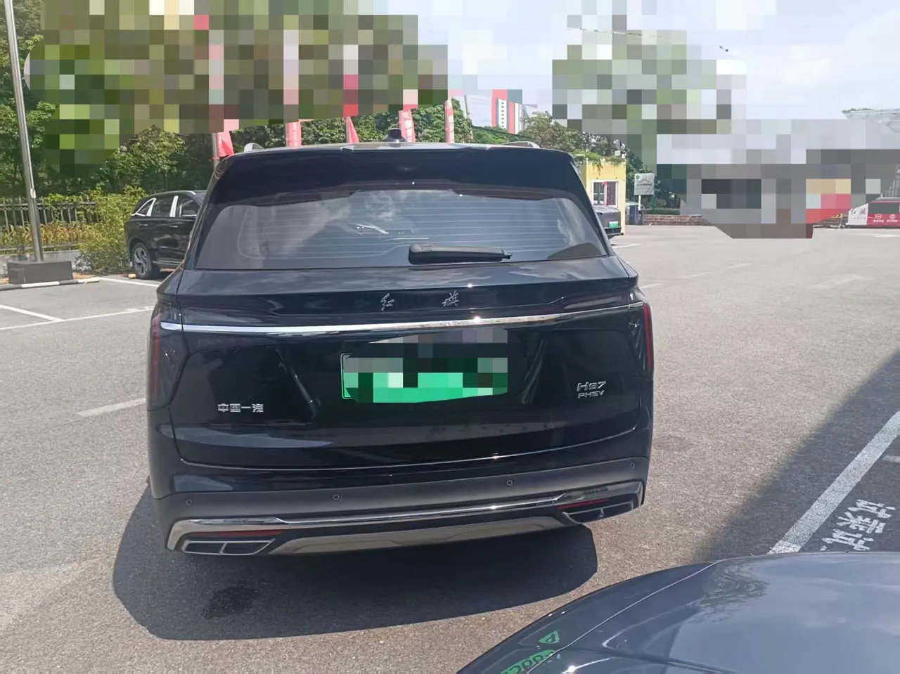 HongQi 2024 HS7 PHEV 2.0T Two-Drive Flag Edition 6-seat Automatic Gear 7