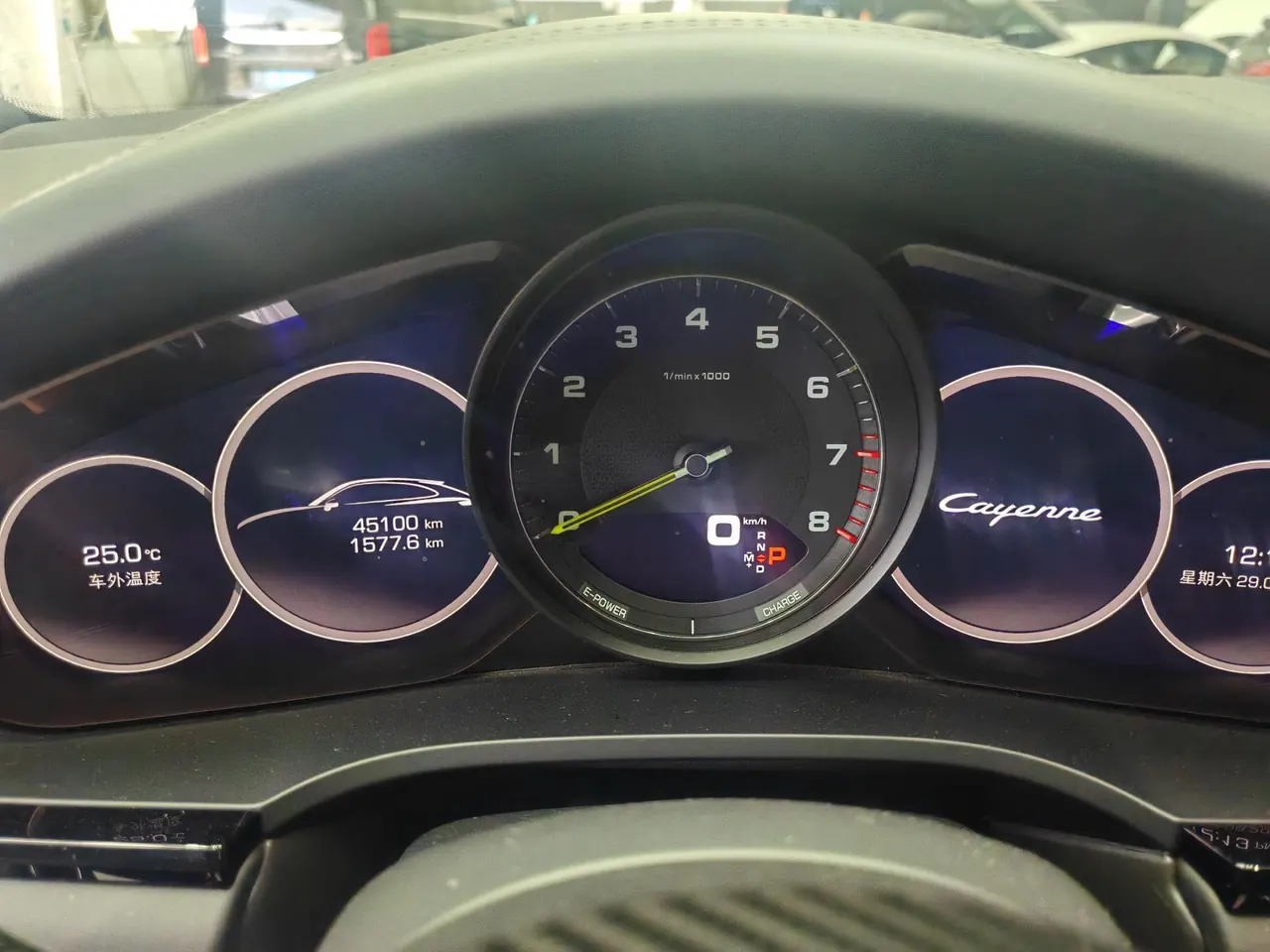Porsche Cayenne New Energy (Imported) 2020 Cayenne Oil and Electric Hybrid 2.0T Automatic Gear 9