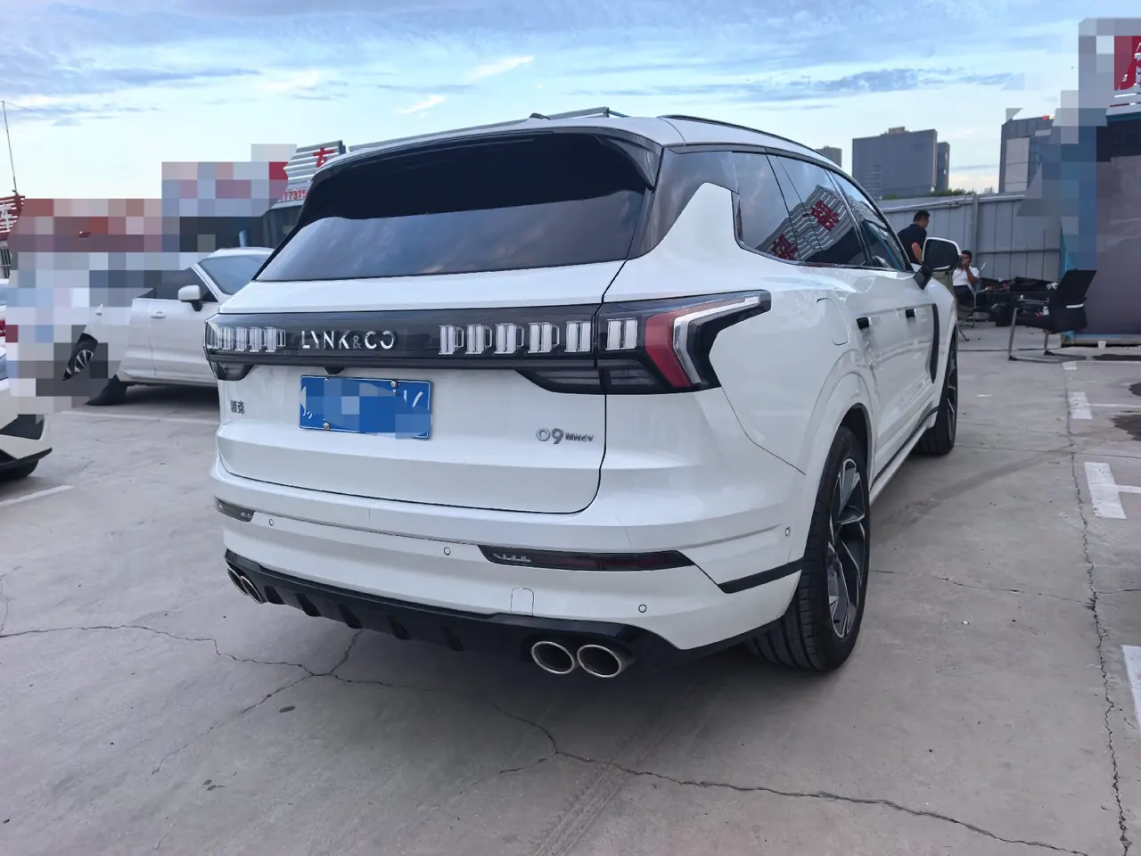 LYNK&amp;CO 2021 LYNK&amp;CO 09 MHEV 2.0T Ultra 6-seat automatic gear 4