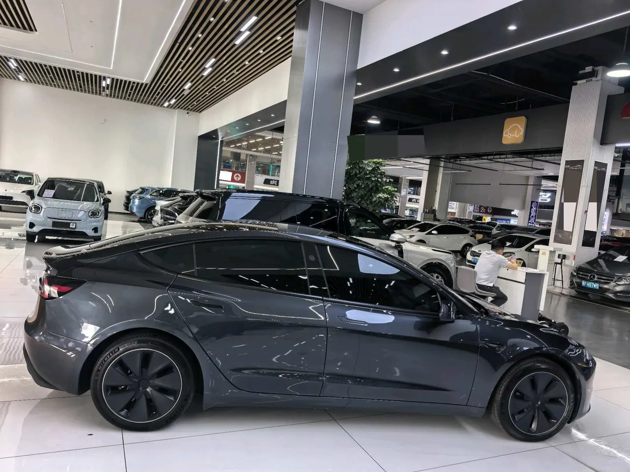 Tesla 2023 Model 3 Rejuvenation Edition Rear Wheel Drive Automatic Transmission 18