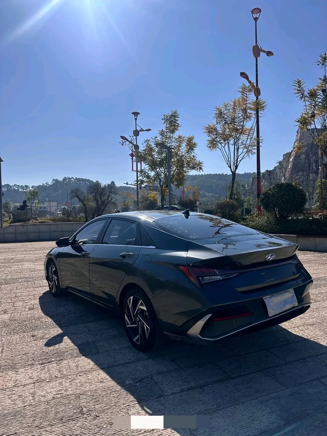 Hyundai 2023 Elantra-sedan 1.5 stepless GLX elite automatic gear 2