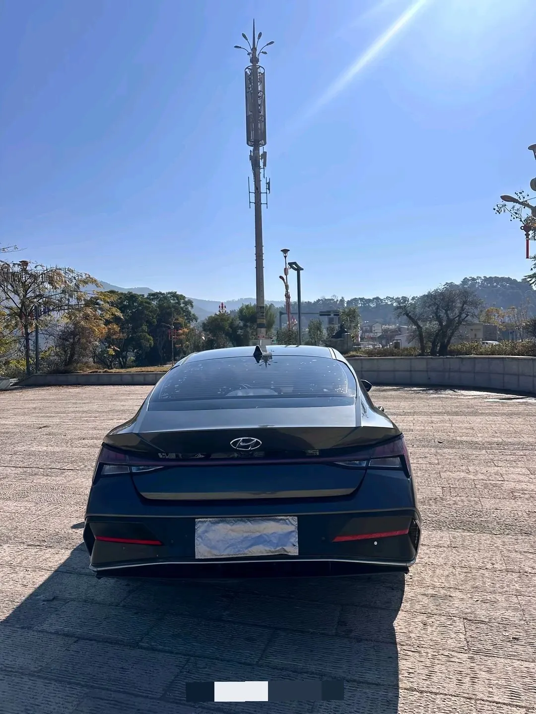 Hyundai 2023 Elantra-sedan 1.5 stepless GLX elite automatic gear 3