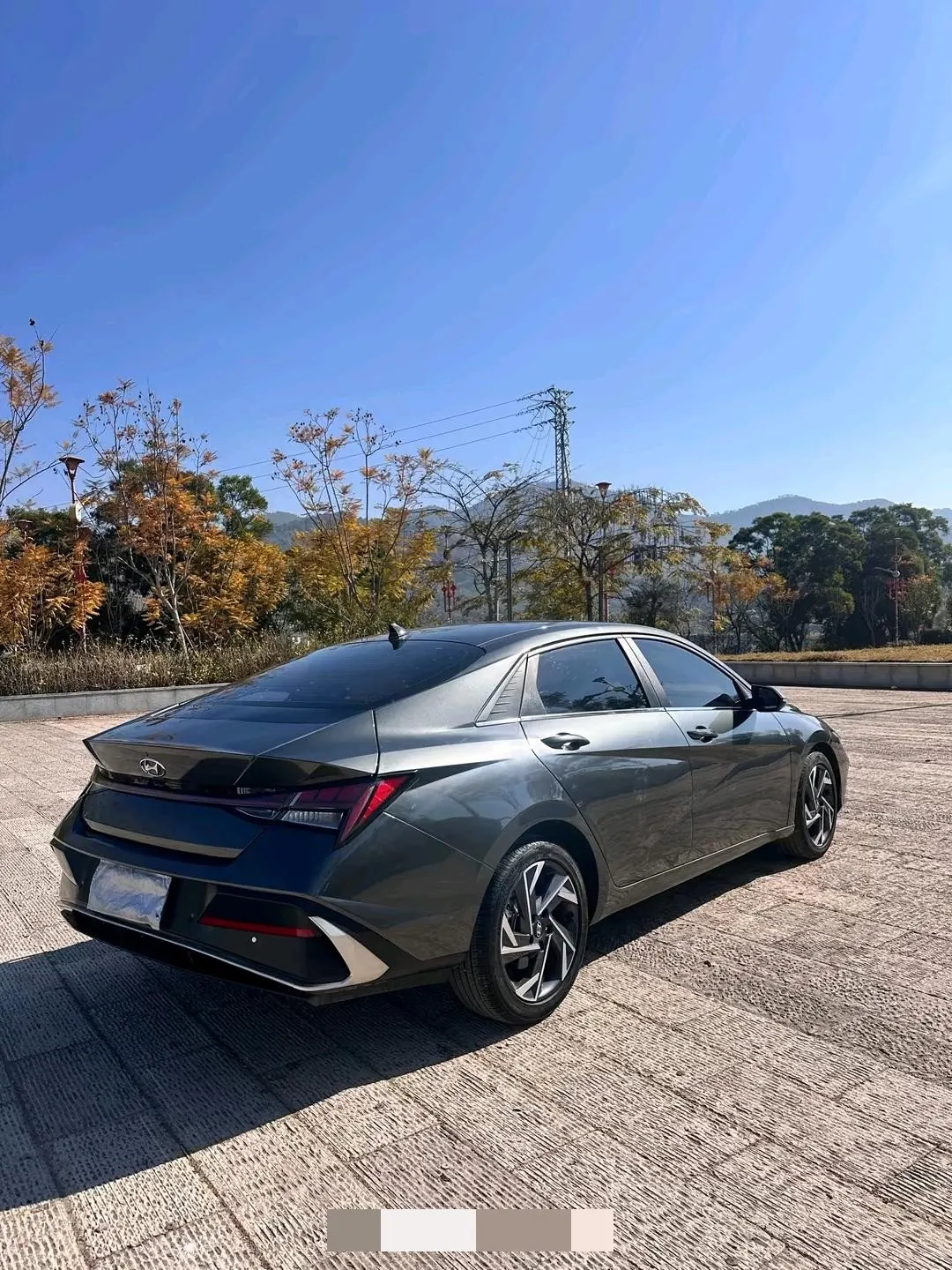 Hyundai 2023 Elantra-sedan 1.5 stepless GLX elite automatic gear 4