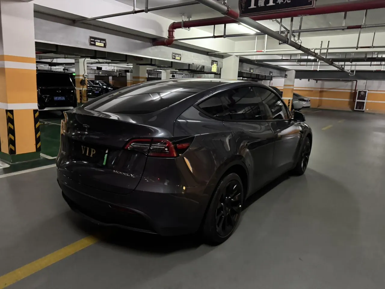 Tesla 2022 Model Y long endurance all-wheel drive version (modified) automatic gear 10