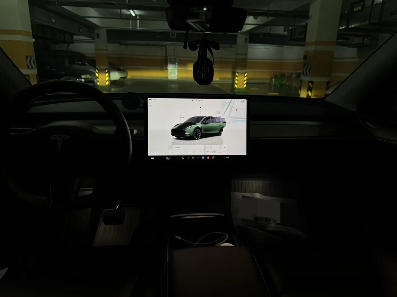 Tesla 2022 Model Y long endurance all-wheel drive version (modified) automatic gear 6