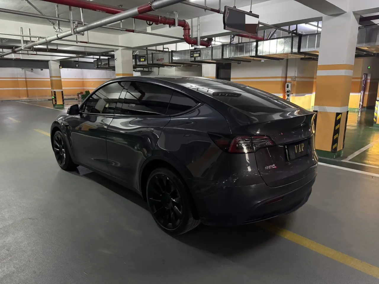 Tesla 2022 Model Y long endurance all-wheel drive version (modified) automatic gear 8