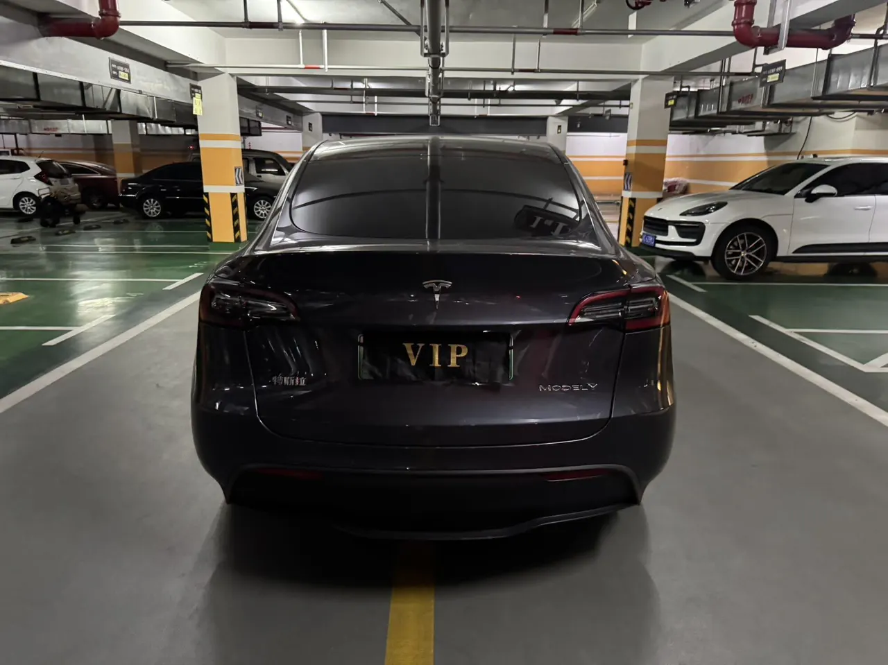 Tesla 2022 Model Y long endurance all-wheel drive version (modified) automatic gear 9