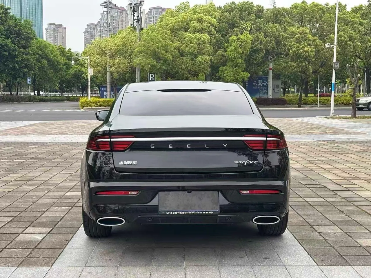 Geely 2021 xingrui 2.0T distinguished model (modified) automatic gear 8