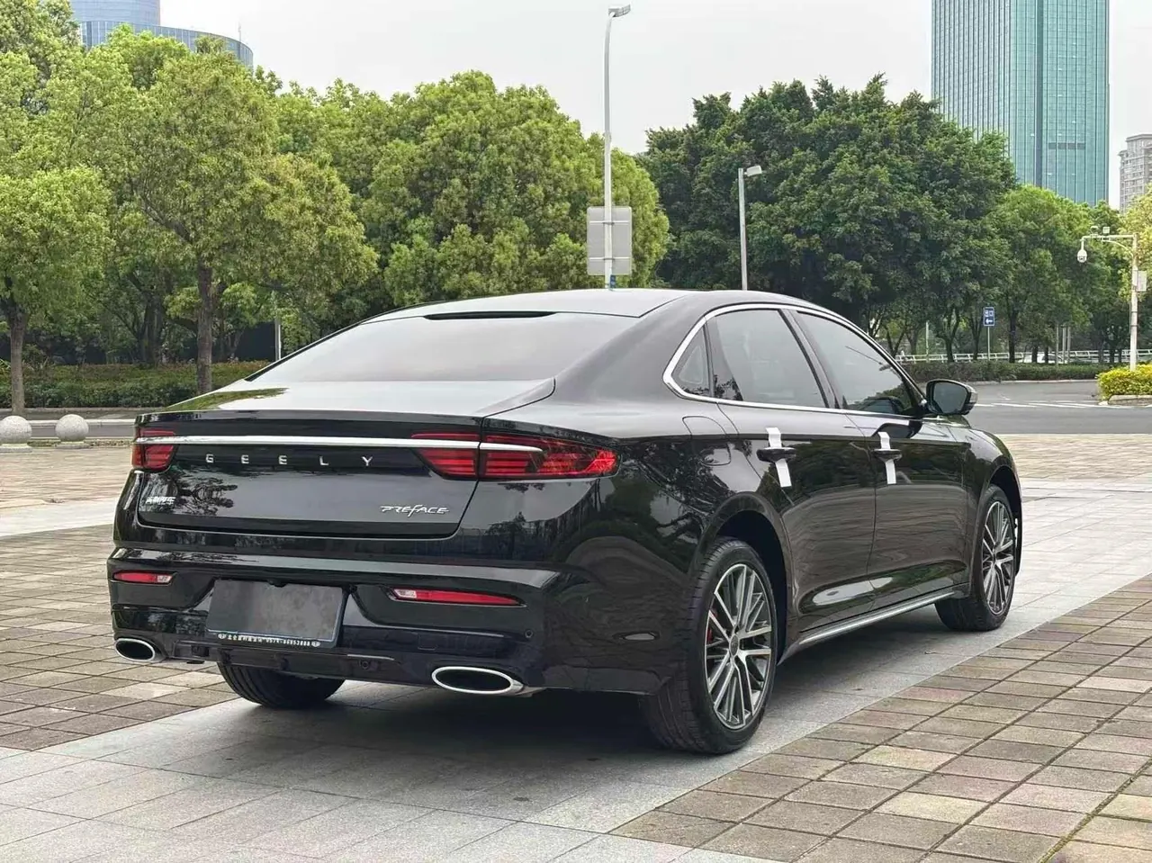 Geely 2021 xingrui 2.0T distinguished model (modified) automatic gear 9