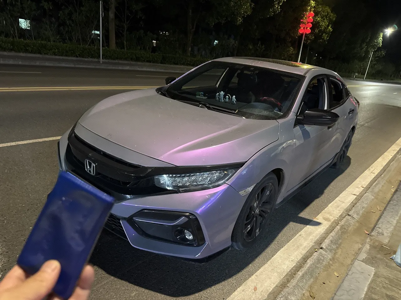 打开图片灯箱:Honda 2021 Civic Hatchback 1.5T Stepless 220TURBO Tide Cool Control Automatic Gear