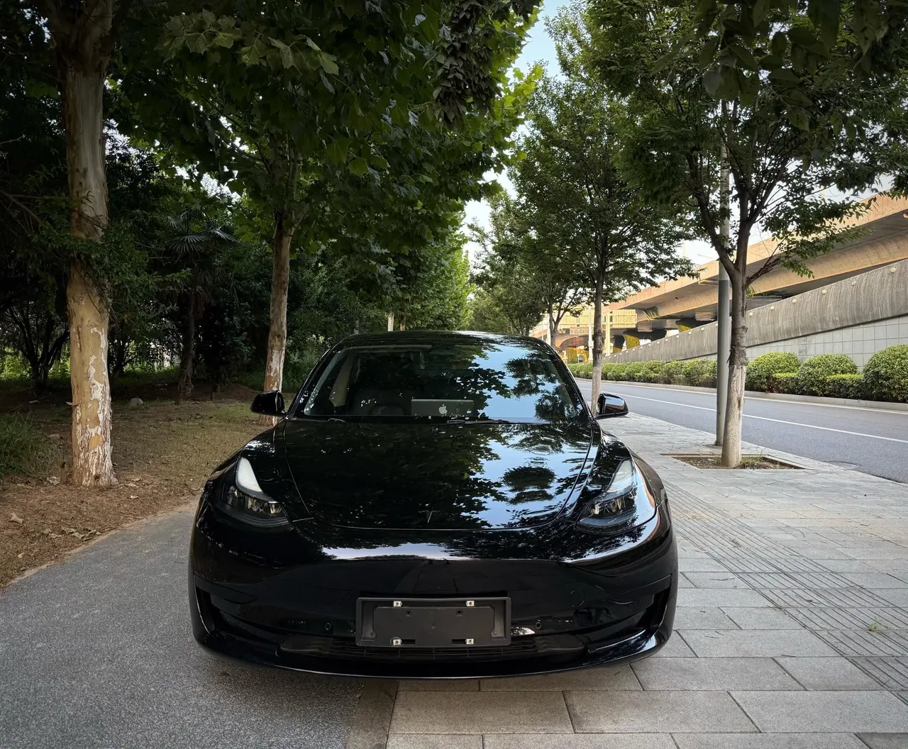 Tesla 2022 Model 3 rear-wheel drive version of automatic transmission 2
