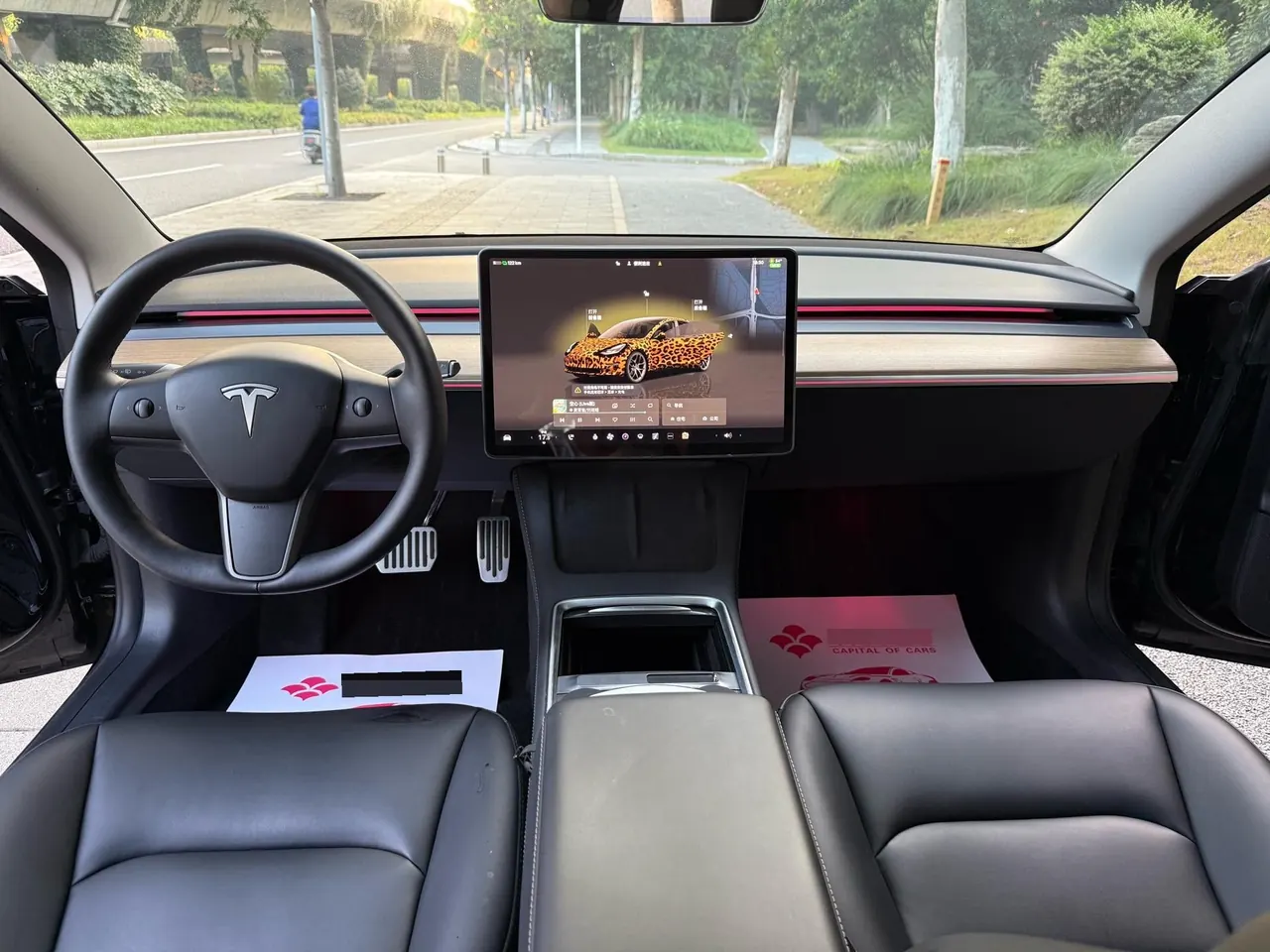Tesla 2022 Model 3 rear-wheel drive version of automatic transmission 4