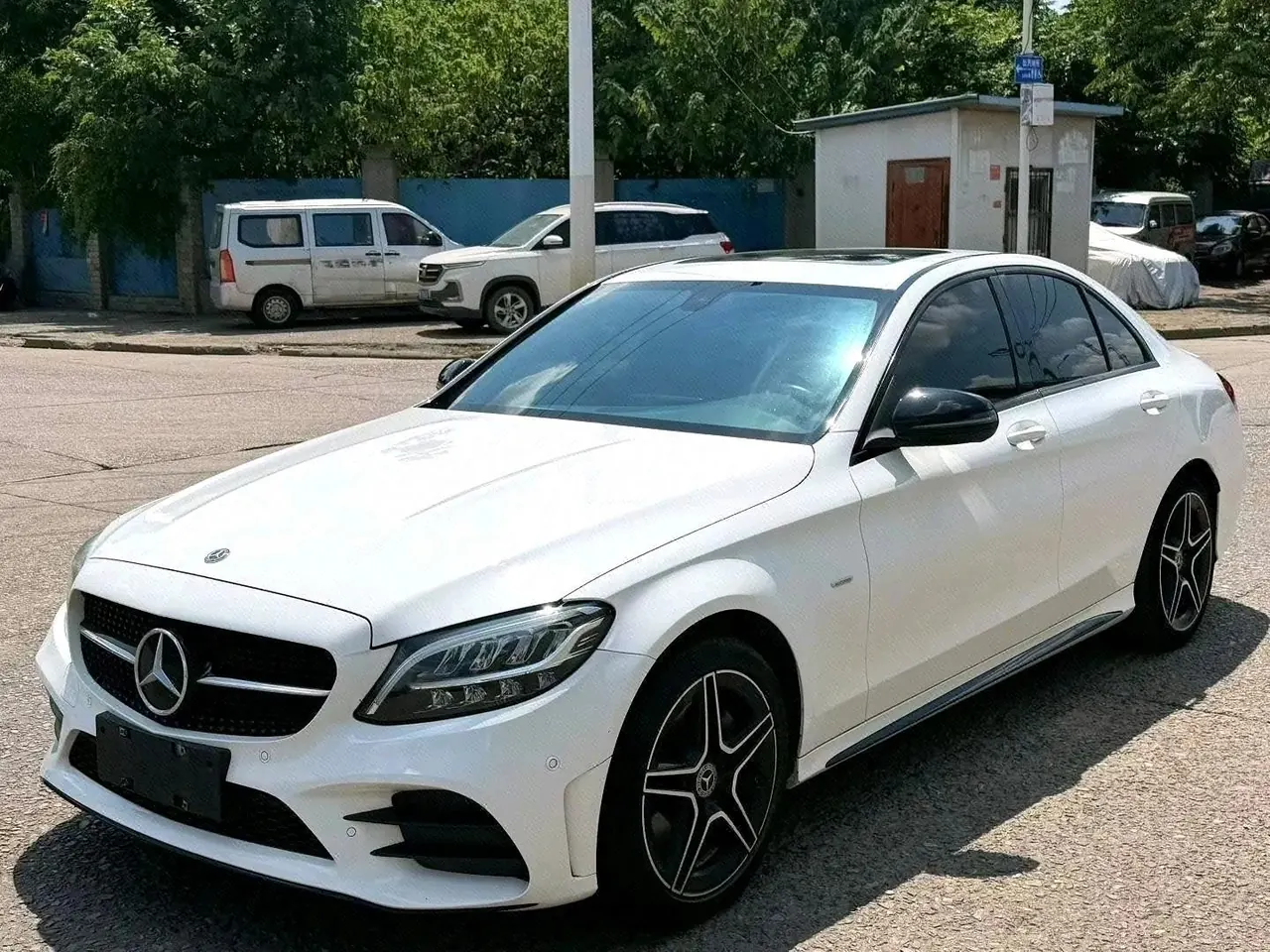 Open image lightbox: Mercedes Benz Class C 2021 C 260 48V 1.5T Star Yao Zhen Tibetan Edition Automatic Gear