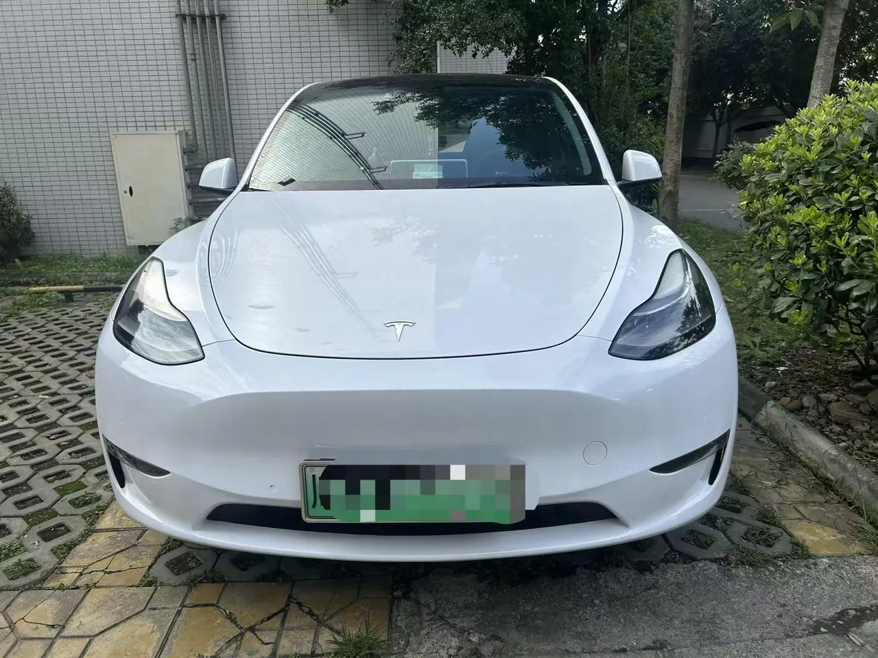 Tesla 2021 Model Y long endurance all-wheel drive version (modified) automatic gear 2