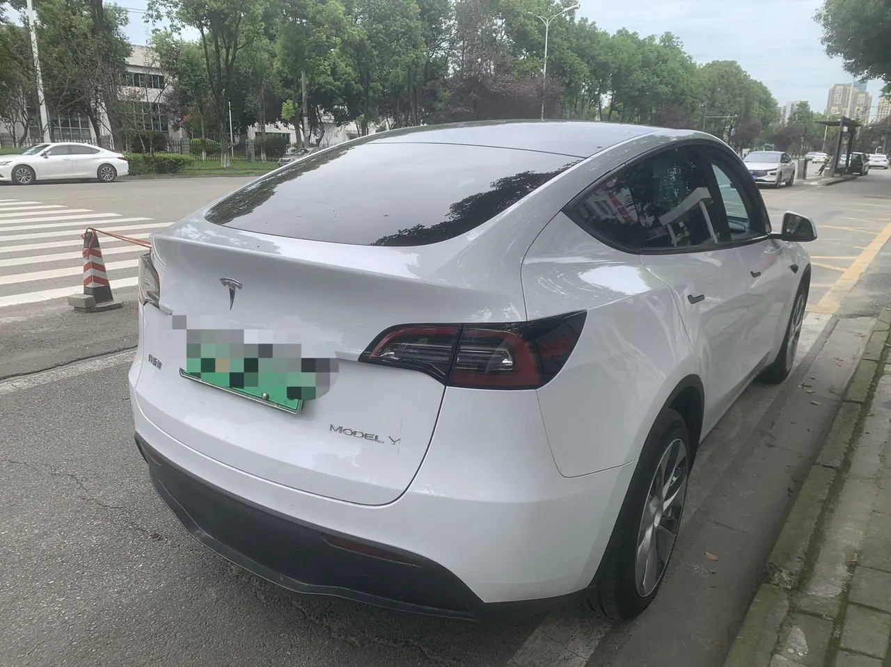Tesla 2021 Model Y long endurance all-wheel drive version (modified) automatic gear 6