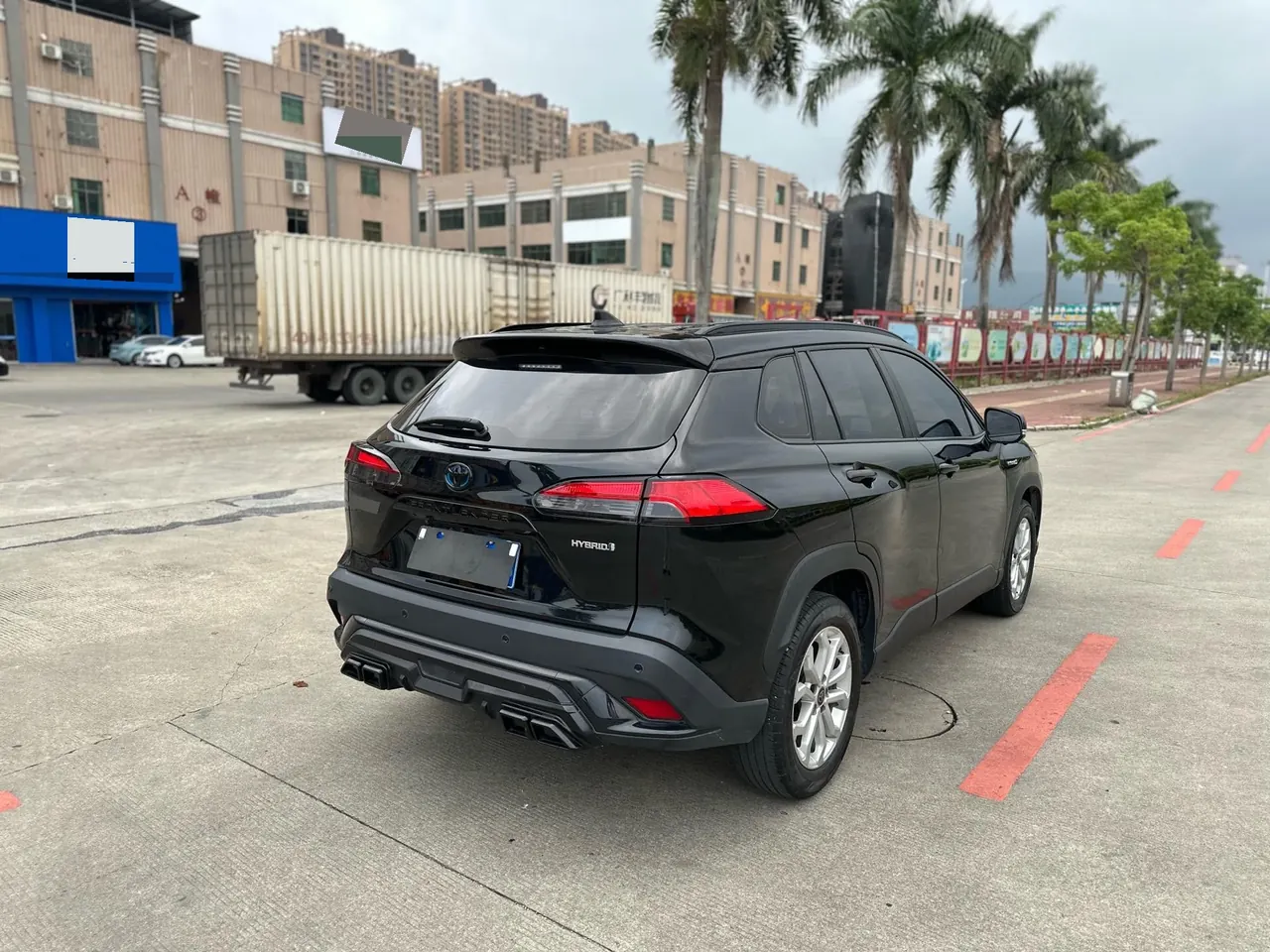 Toyota 2024 Fenglanda Shuangqing 2.0 Stepless Intelligent Electric Hybrid Leading Edition Automatic Gear 5