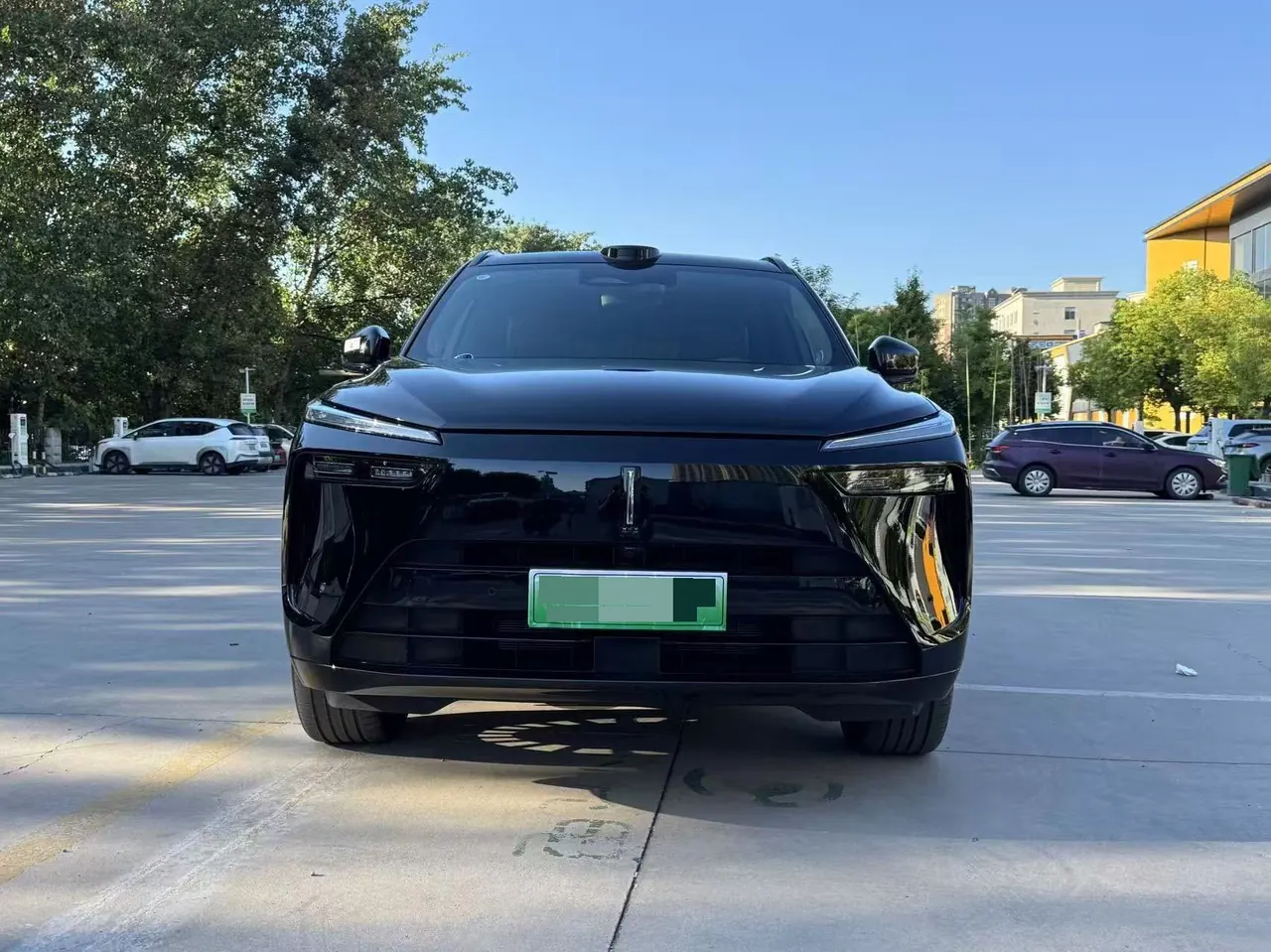 WEY 2026 Blue Mountain DHT 1.5T Intelligent Advanced Edition Four-wheel Drive Ultra Black Samurai Automatic Gear 2
