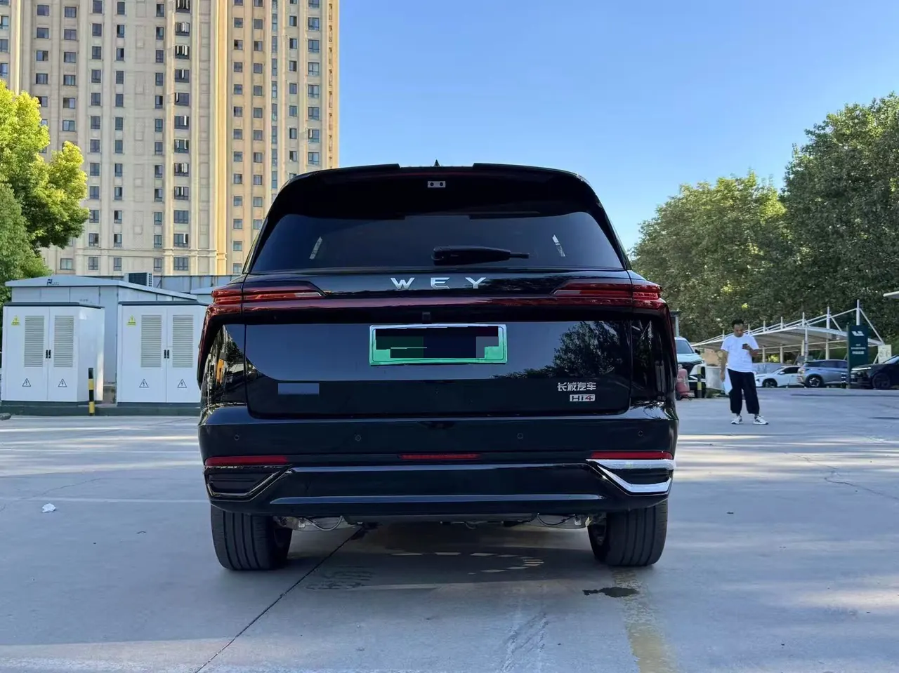 WEY 2026 Blue Mountain DHT 1.5T Intelligent Advanced Edition Four-wheel Drive Ultra Black Samurai Automatic Gear 8