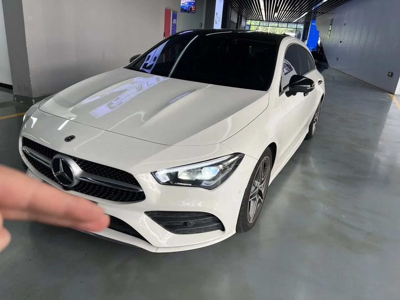 打开图片灯箱:Mercedes Benz CLA (imported) 2022 CLA 200 Shooting Brake 1.3T (modified) automatic gear