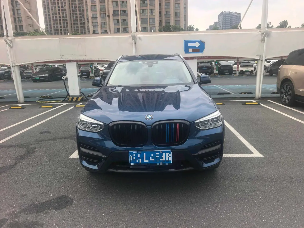 BMW 2020 X3 xDrive25i 2.0T luxury set automatic gear 2