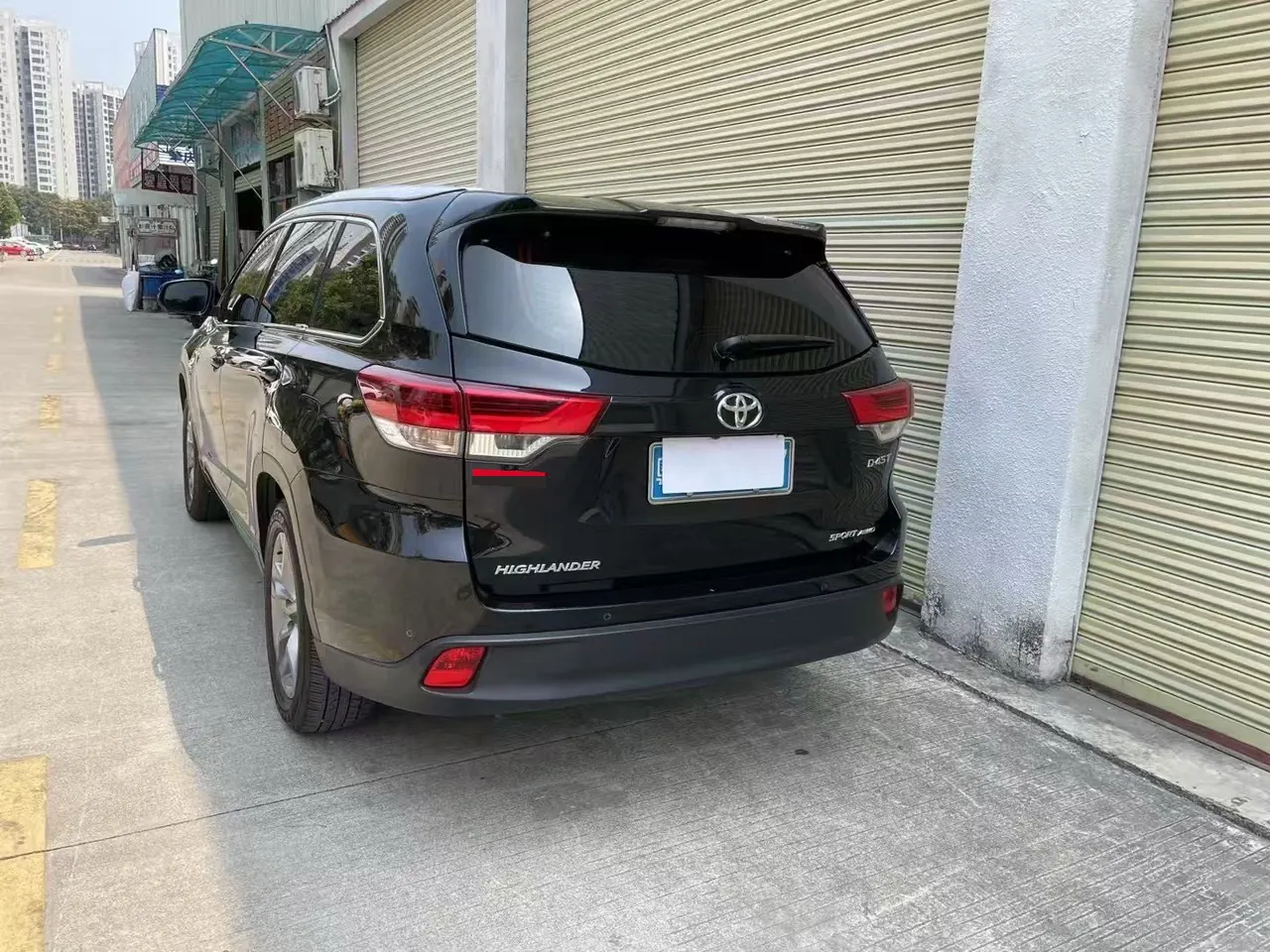 Toyota 2021 Highlander 2.0T 4-wheel drive Premium Edition 7-seat Automatic Gear 4