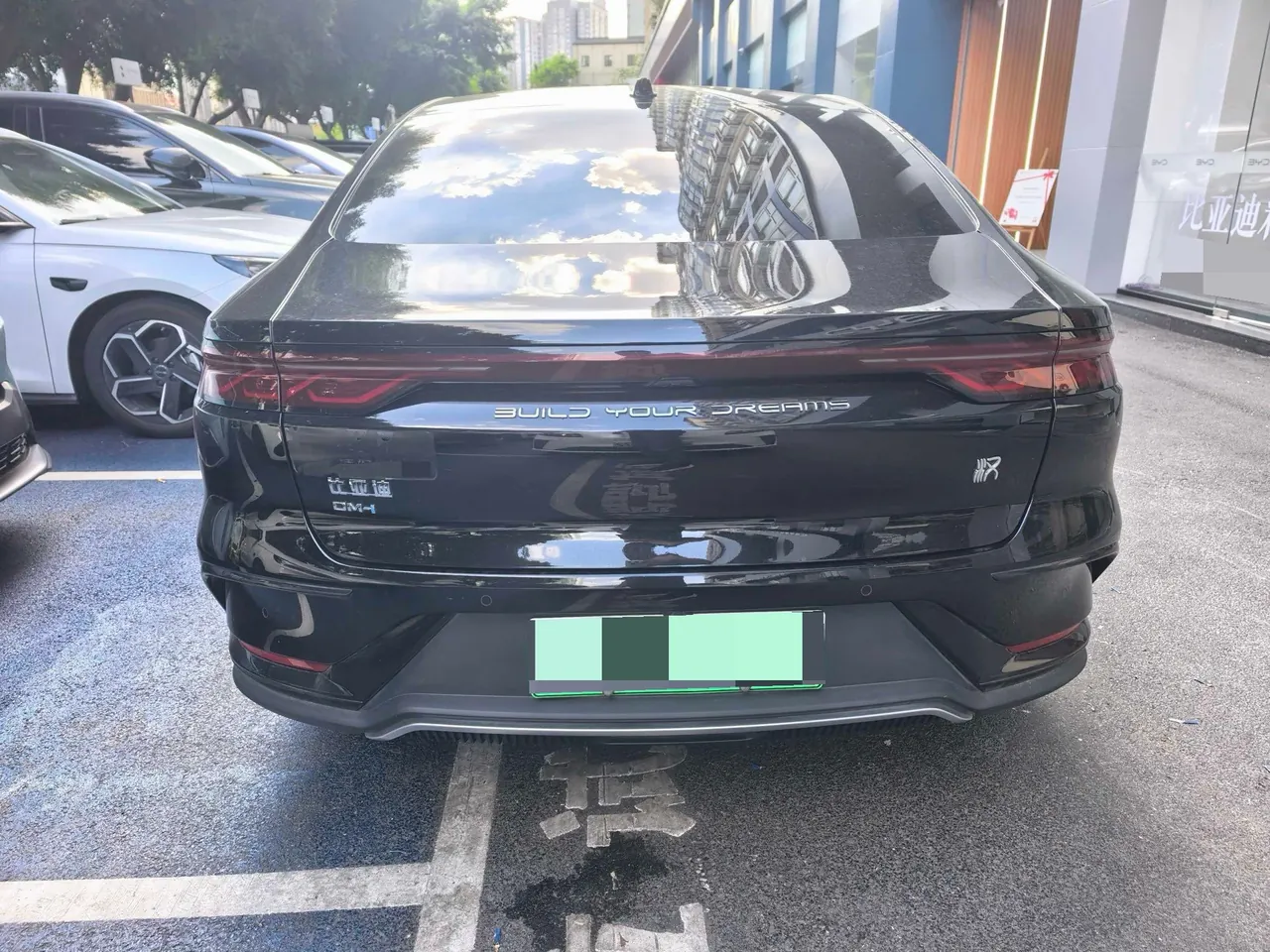 BYD 2025 Han DM-i 1.5T stepless 125KM laser Radar intelligent driving automatic gear 13