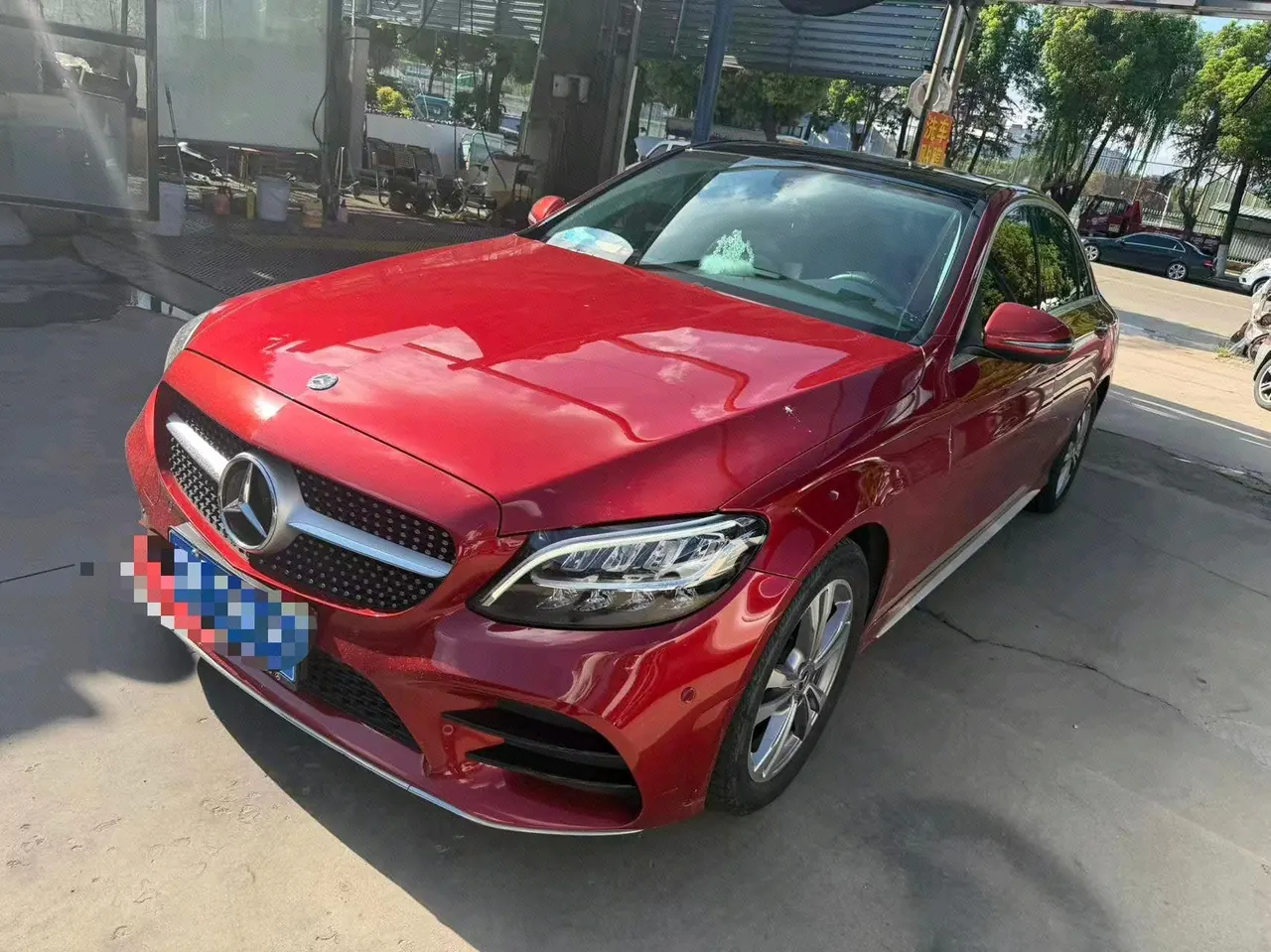 Open image lightbox: Mercedes Benz Class C 2021 C 200 L 1.5T Dynamic Sports Edition Automatic Gear