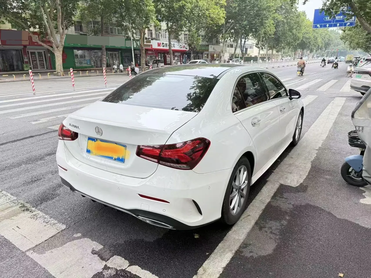 Mercedes Benz Class A 2020 A 200 L 1.3T Fashion (Modified) Automatic Gear 4