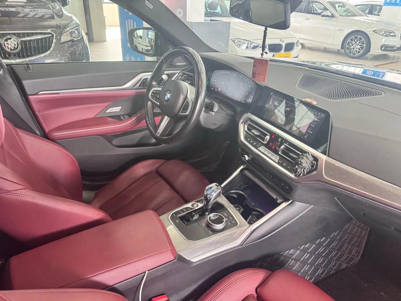 BMW 4 Series (Imported) 2022 430i Four-Door Coupe 2.0T M Sports Obsidian Night Suit Automatic Gear 13