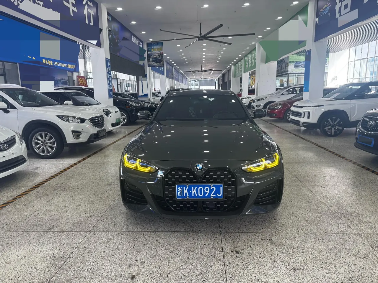 BMW 4 Series (Imported) 2022 430i Four-Door Coupe 2.0T M Sports Obsidian Night Suit Automatic Gear 2
