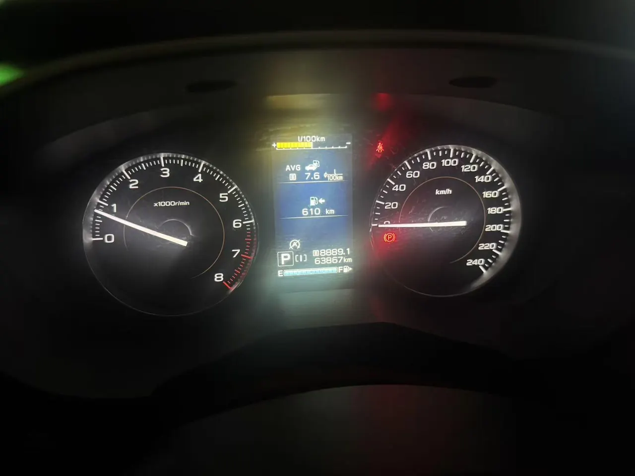 Subaru XV (Imported) 2020 XV 2.0i Stepless All-Drive Elite Automatic Gear 5