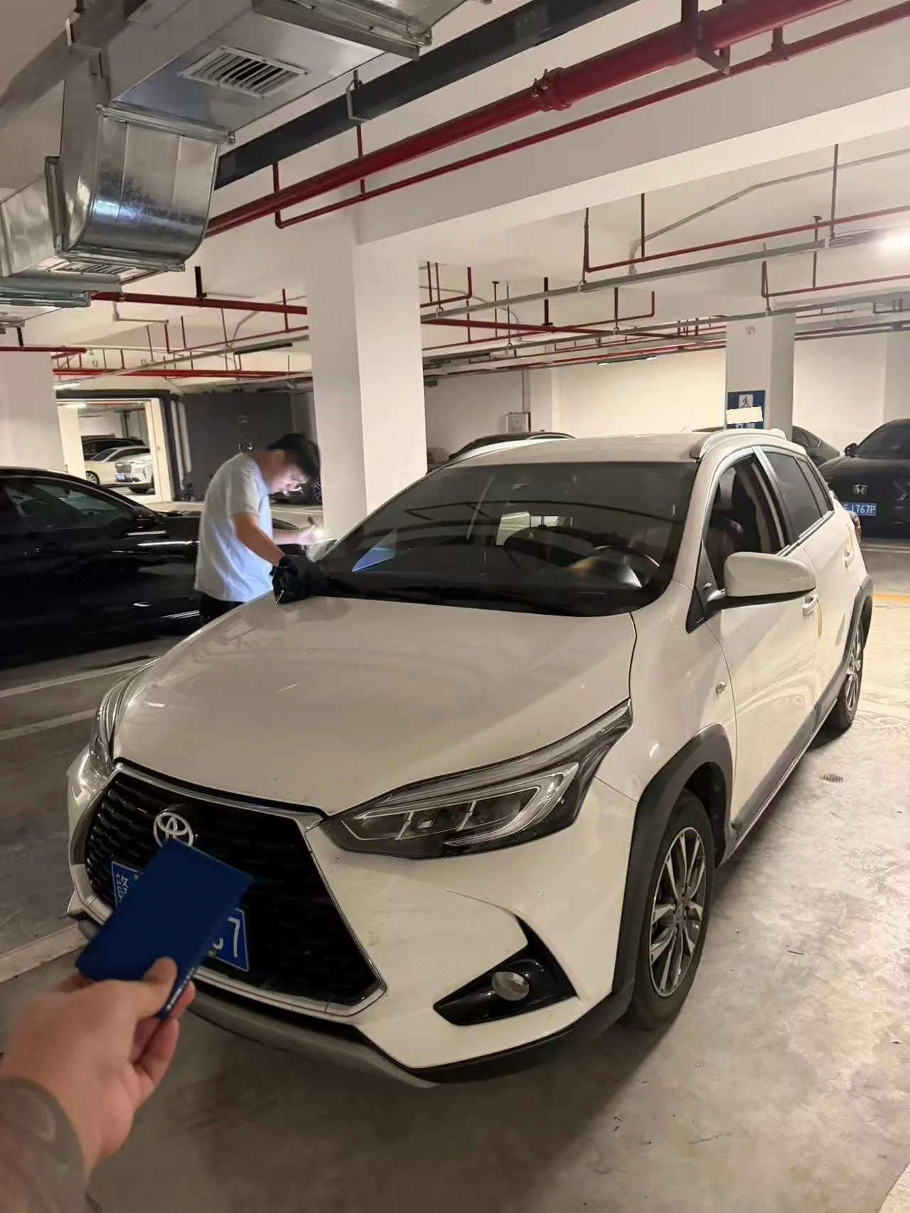 打开图片灯箱:Toyota yaris 2022 YARiS L to dazzle X 1.5 stepless luxury PLUS version of automatic gear