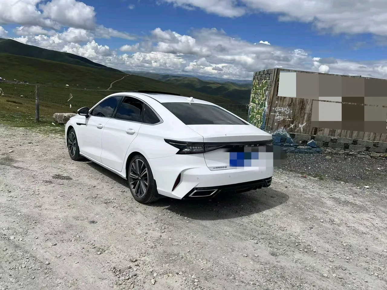 Chery 2022 Erez 8 1.6T is still automatic 4