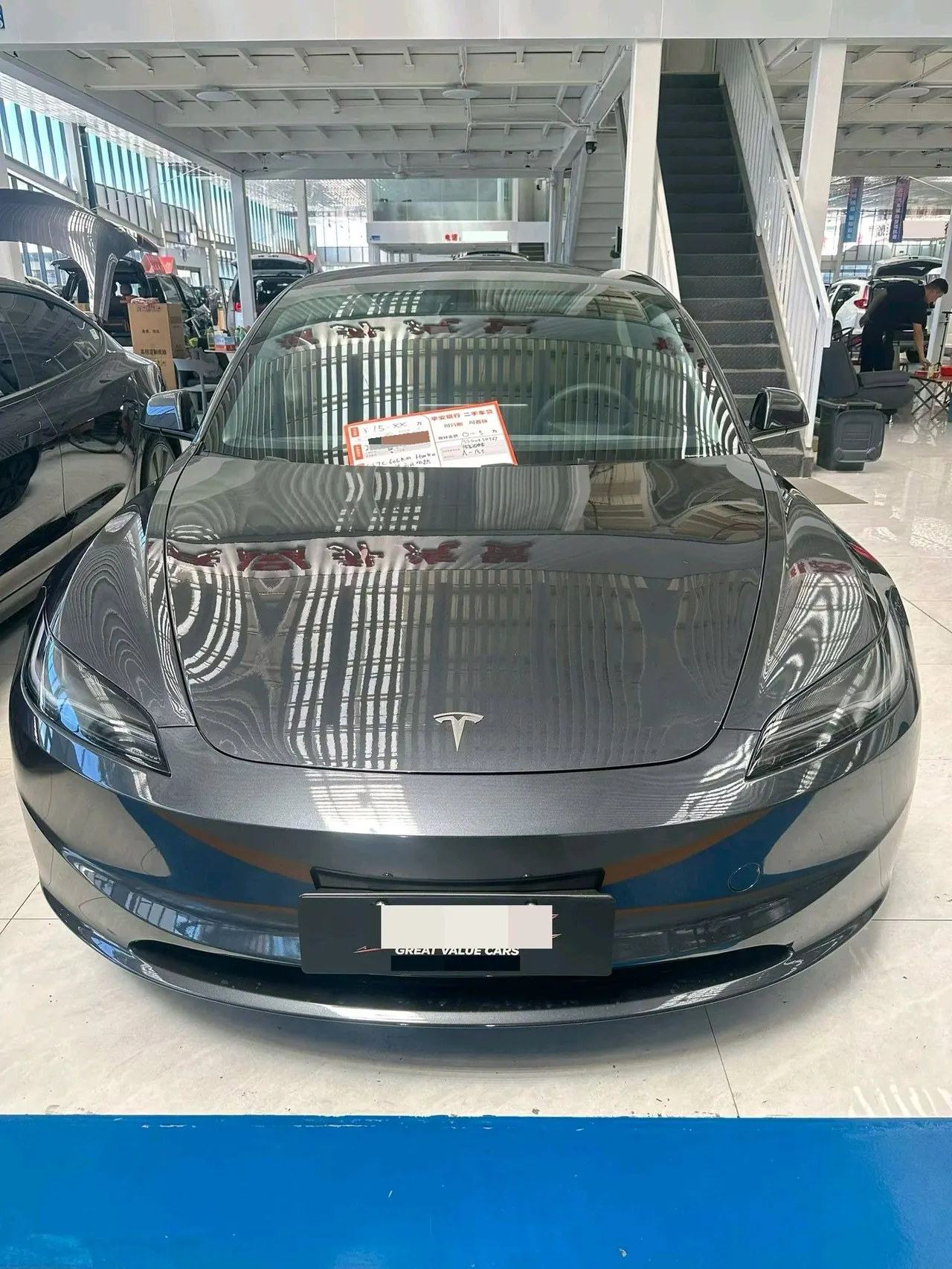Tesla 2023 Model 3 Rejuvenation Edition Rear Wheel Drive Automatic Transmission 4