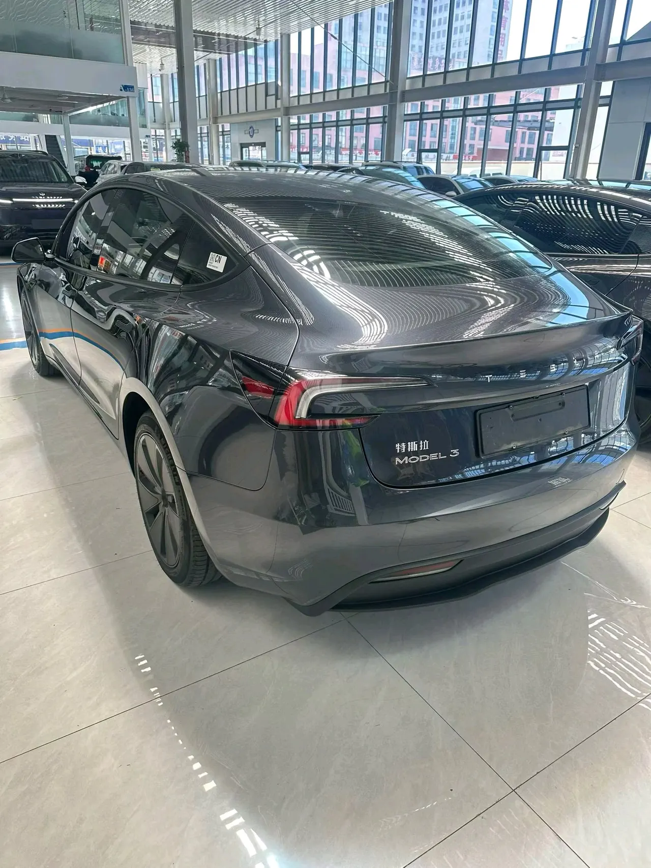 Tesla 2023 Model 3 Rejuvenation Edition Rear Wheel Drive Automatic Transmission 6