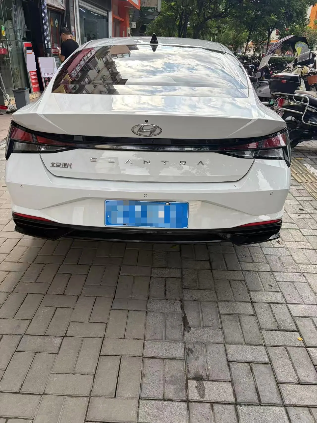 Hyundai 2022 Elantra-sedan 1.5 stepless GLX elite automatic gear 6
