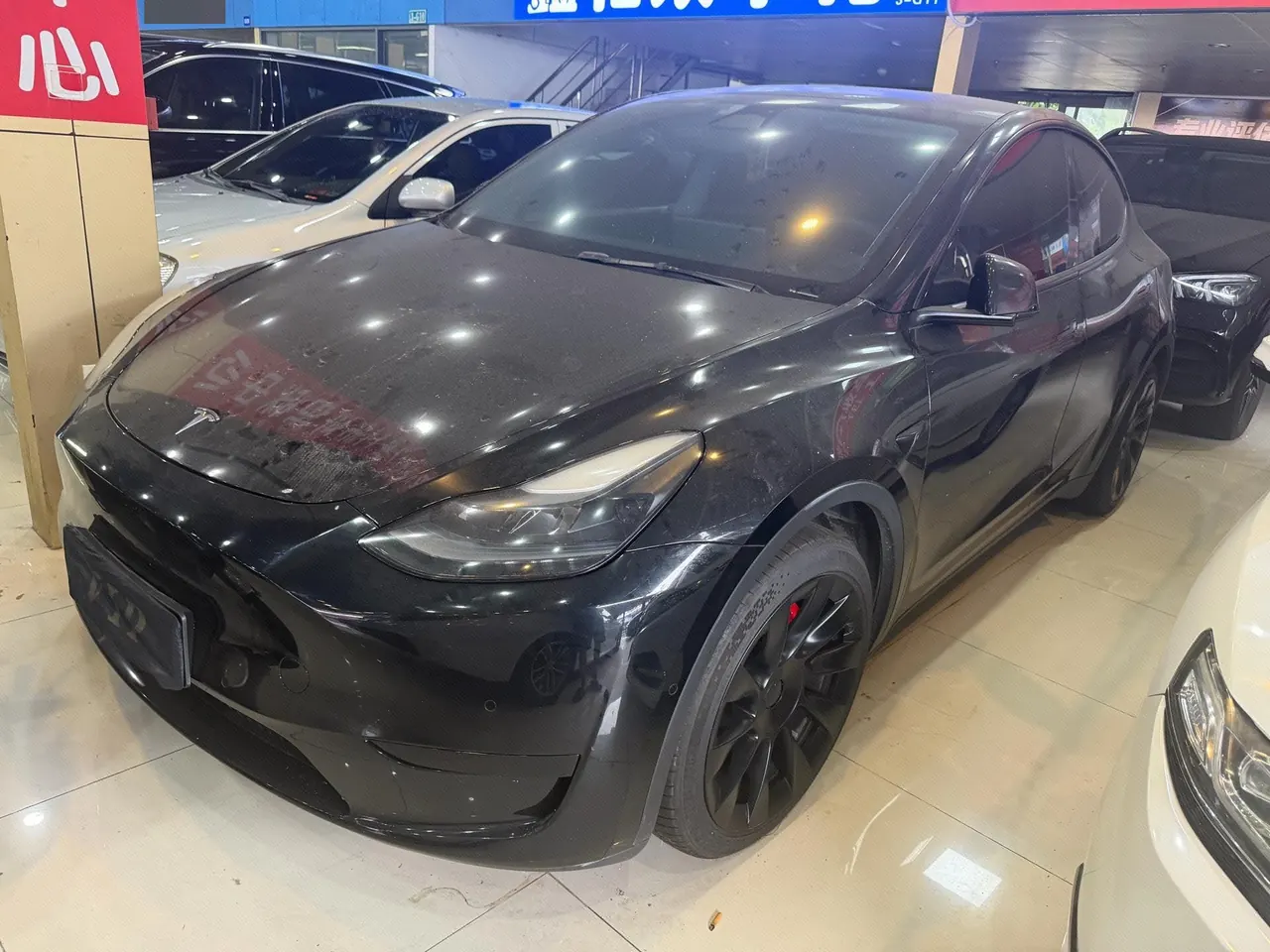 Open image lightbox: Tesla 2022 Model Y rear-wheel drive version (facelift) automatic gear