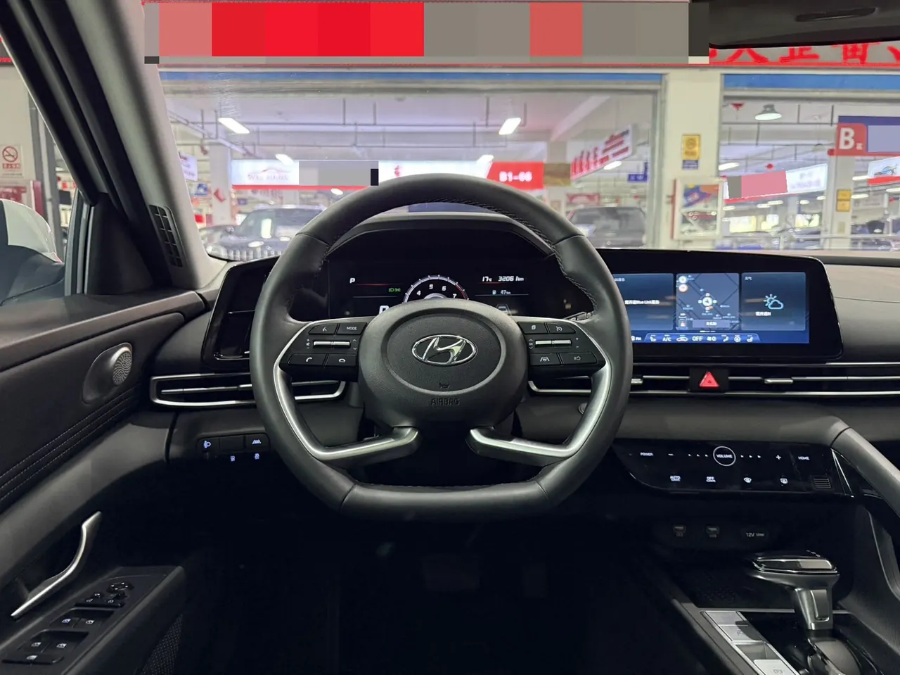 Hyundai 2022 Elantra -3-compartment 1.5 stepless LUX premium automatic gear 14